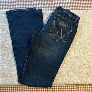 Wrangler Indigo Boot Cut Jeans